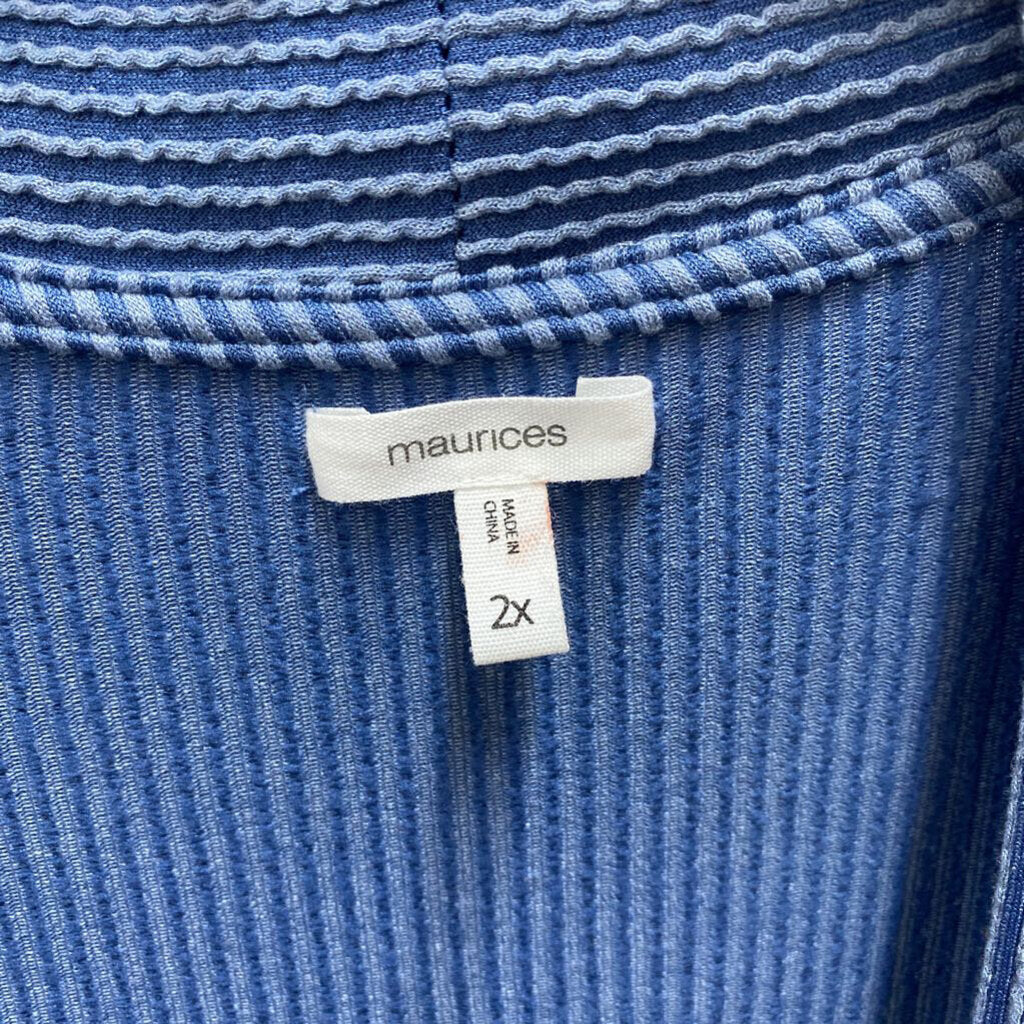 LONG SLEEVE RIBBED CARDIGAN