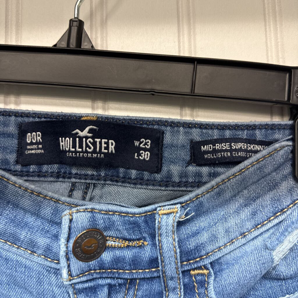 MID RISE SKINNY JEANS