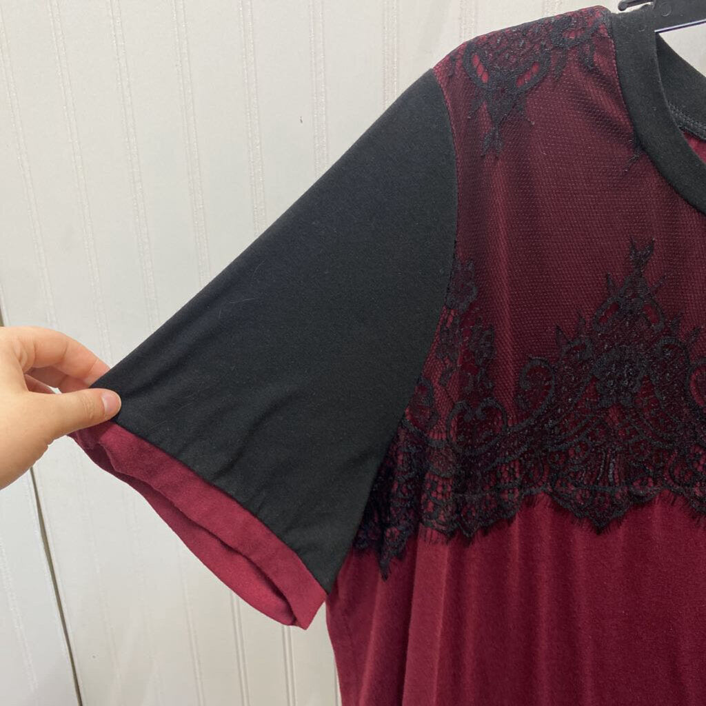 SHORT SLEEVED WITH LACE