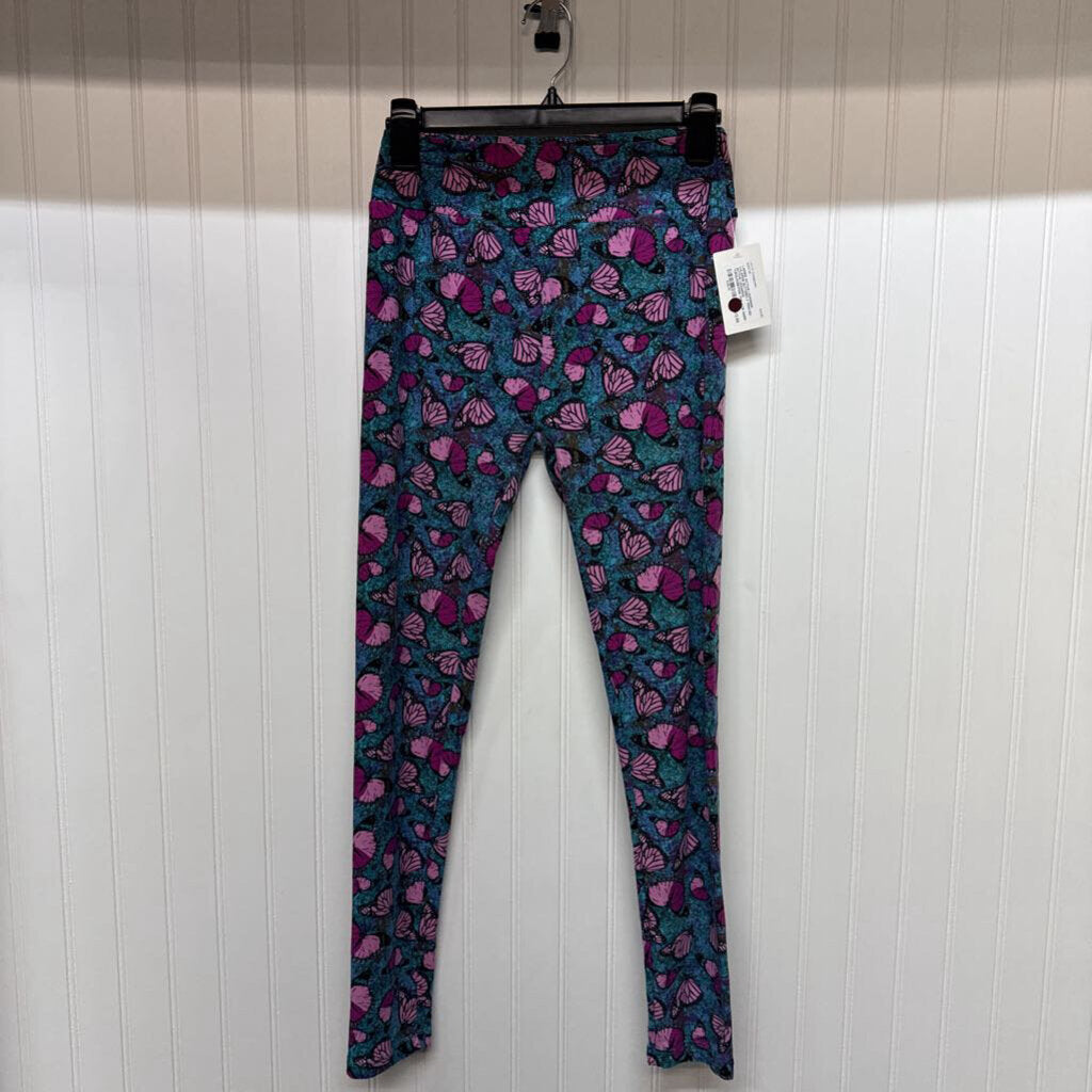 BUTTERFLY PRINTED ACTIVE LEGGINGS