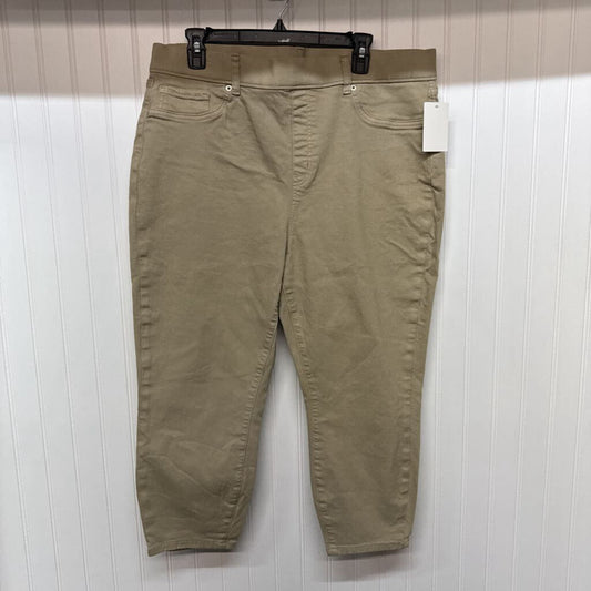LADIES STRETCH DENIM CAPRIS