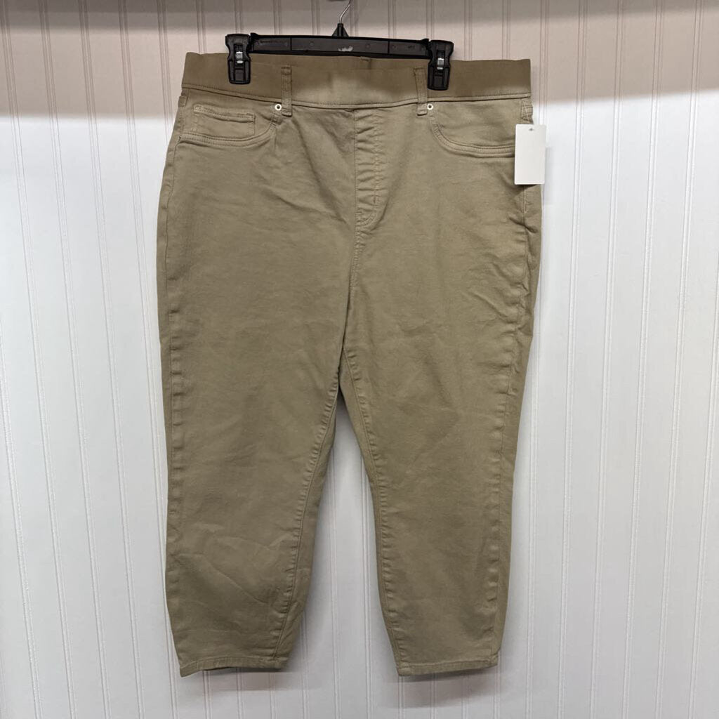 LADIES STRETCH DENIM CAPRIS