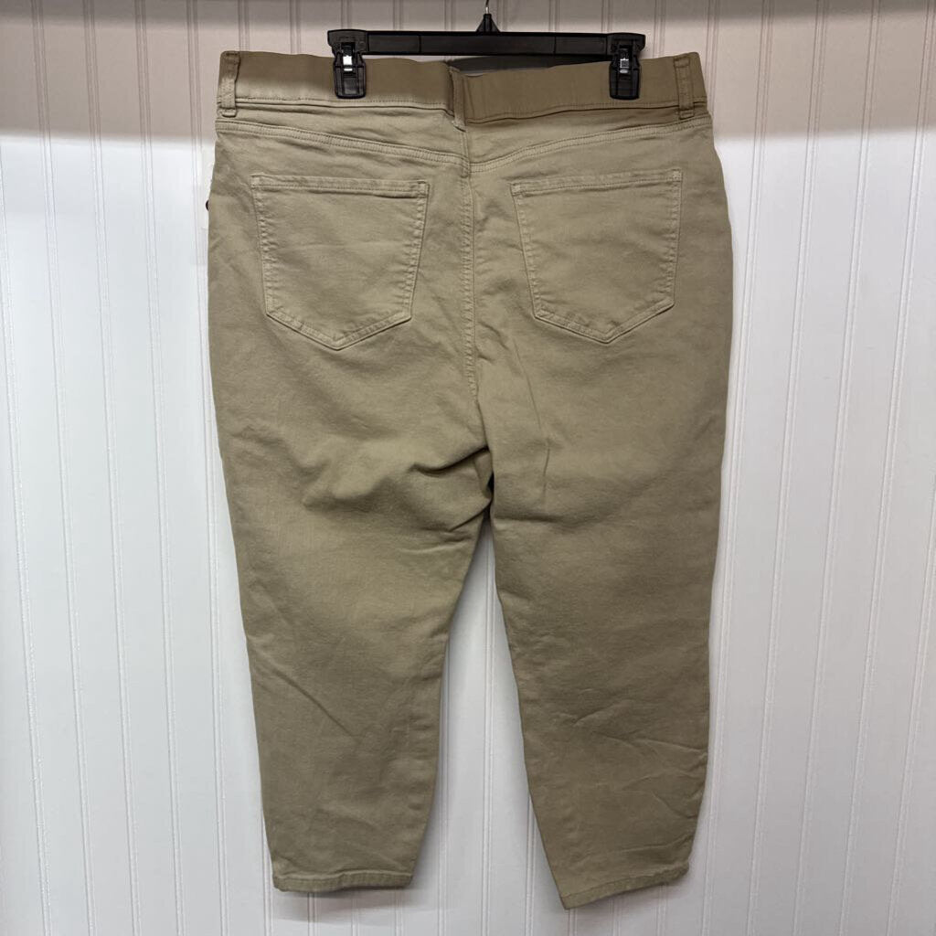 LADIES STRETCH DENIM CAPRIS