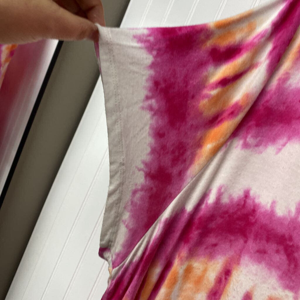 SHORT SLEEVE TIE DYE TOP