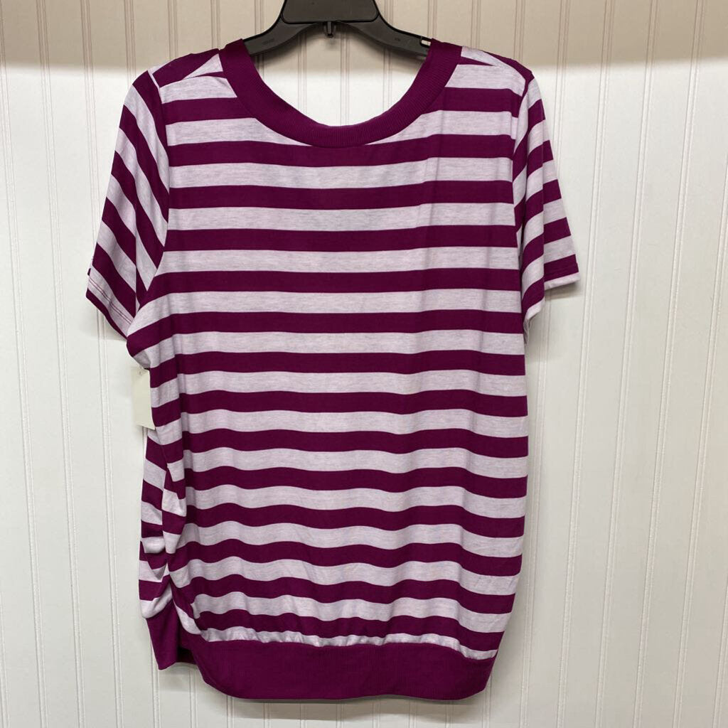 SHORT SLEEVE STRIPED SHIRT