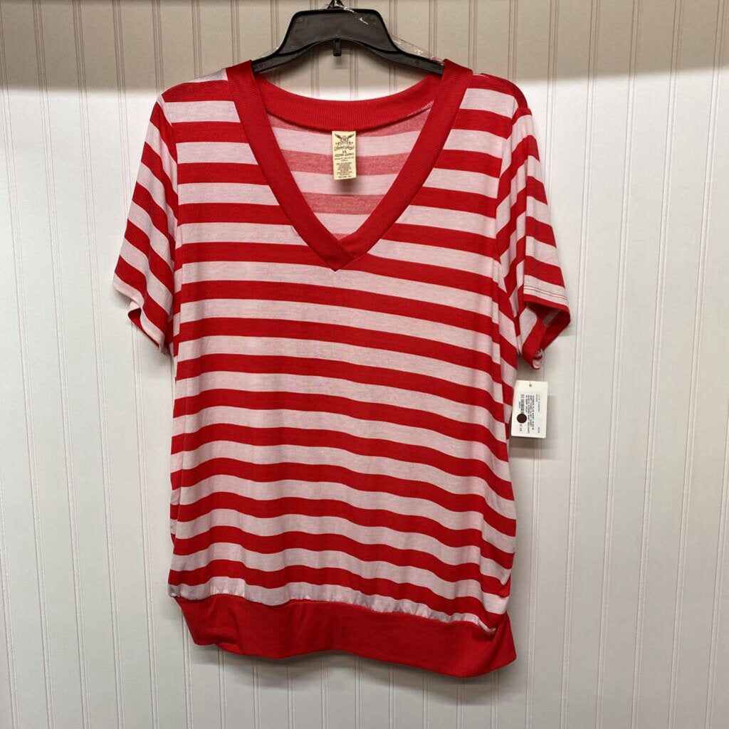 SHORT SLEEVE STRIPED SHIRT