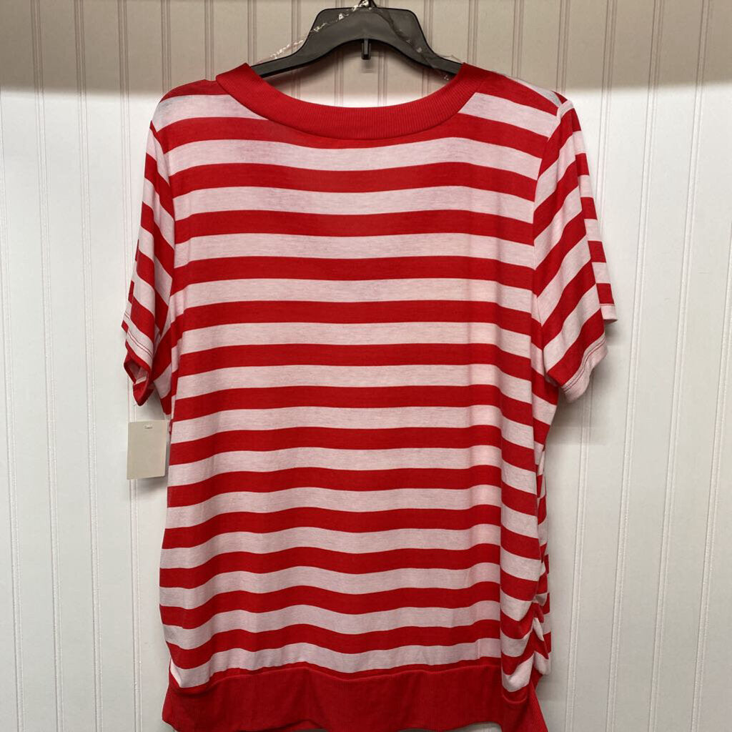 SHORT SLEEVE STRIPED SHIRT