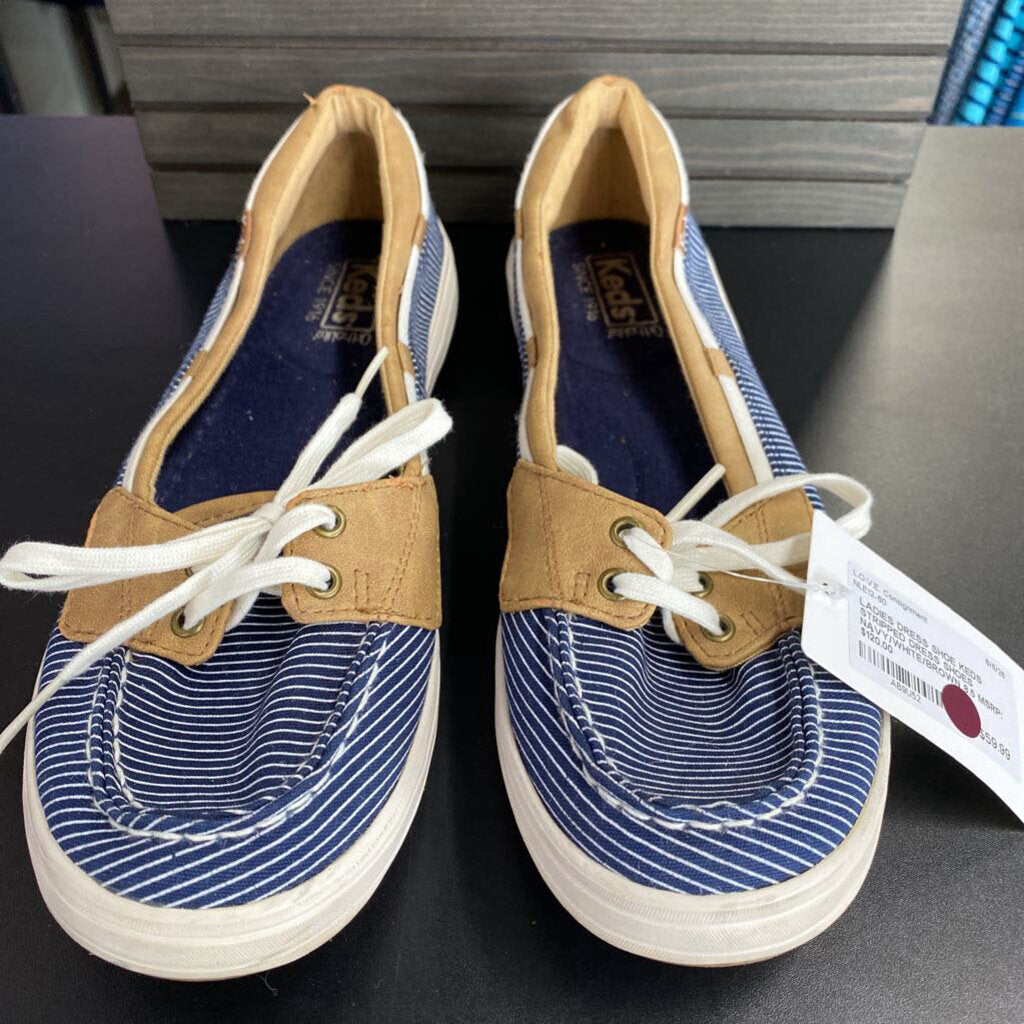 STRIPPED DRESS SHOES