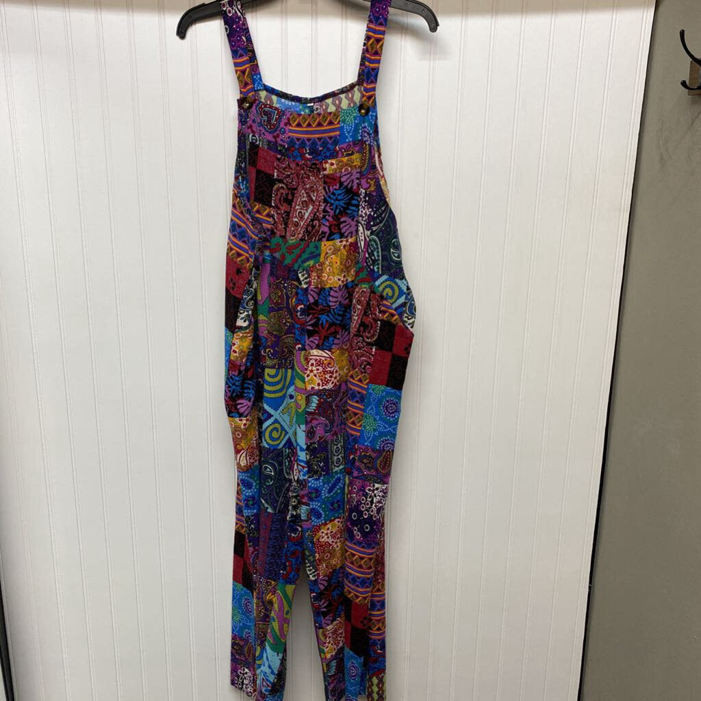 MULTI COLORED OVERALLS