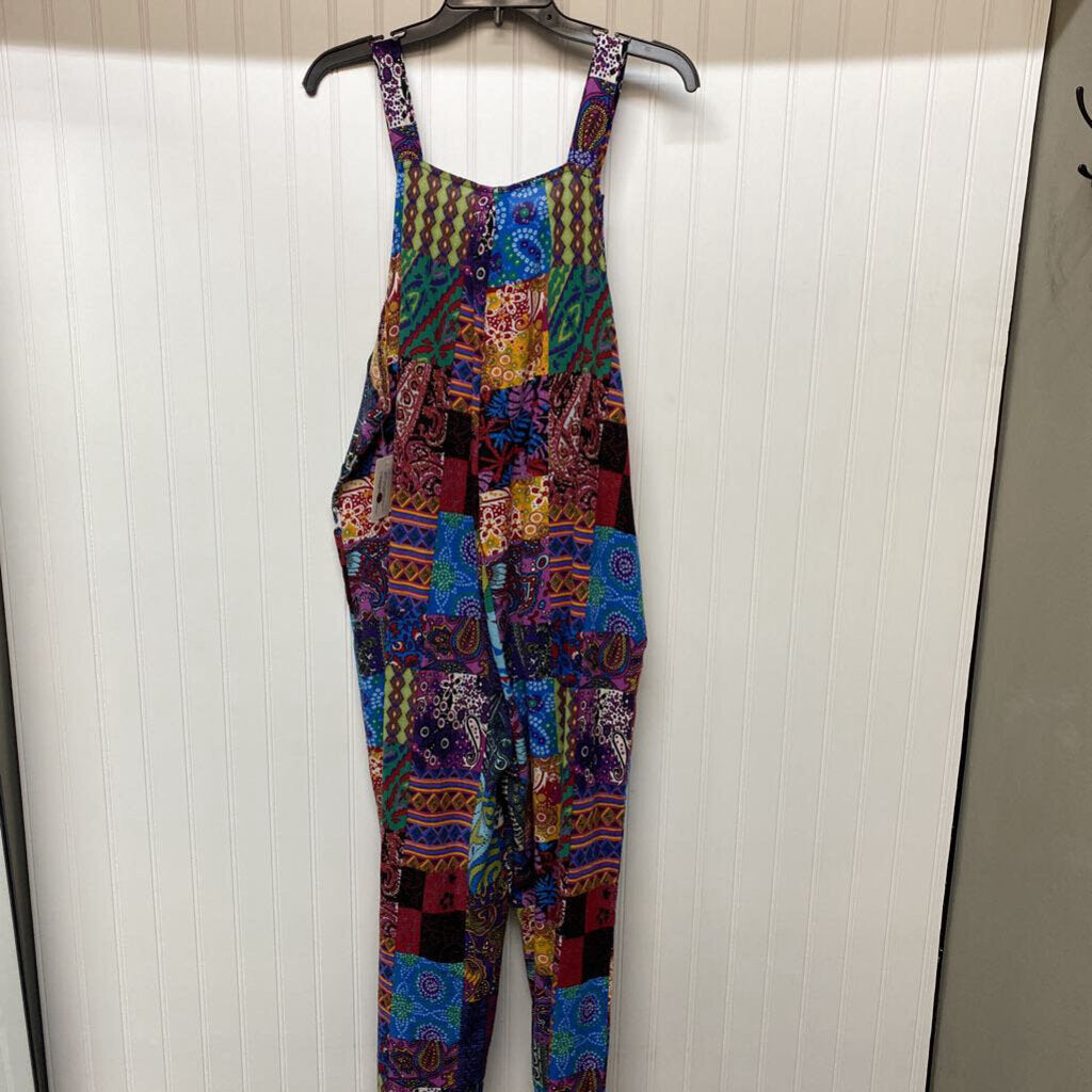 MULTI COLORED OVERALLS