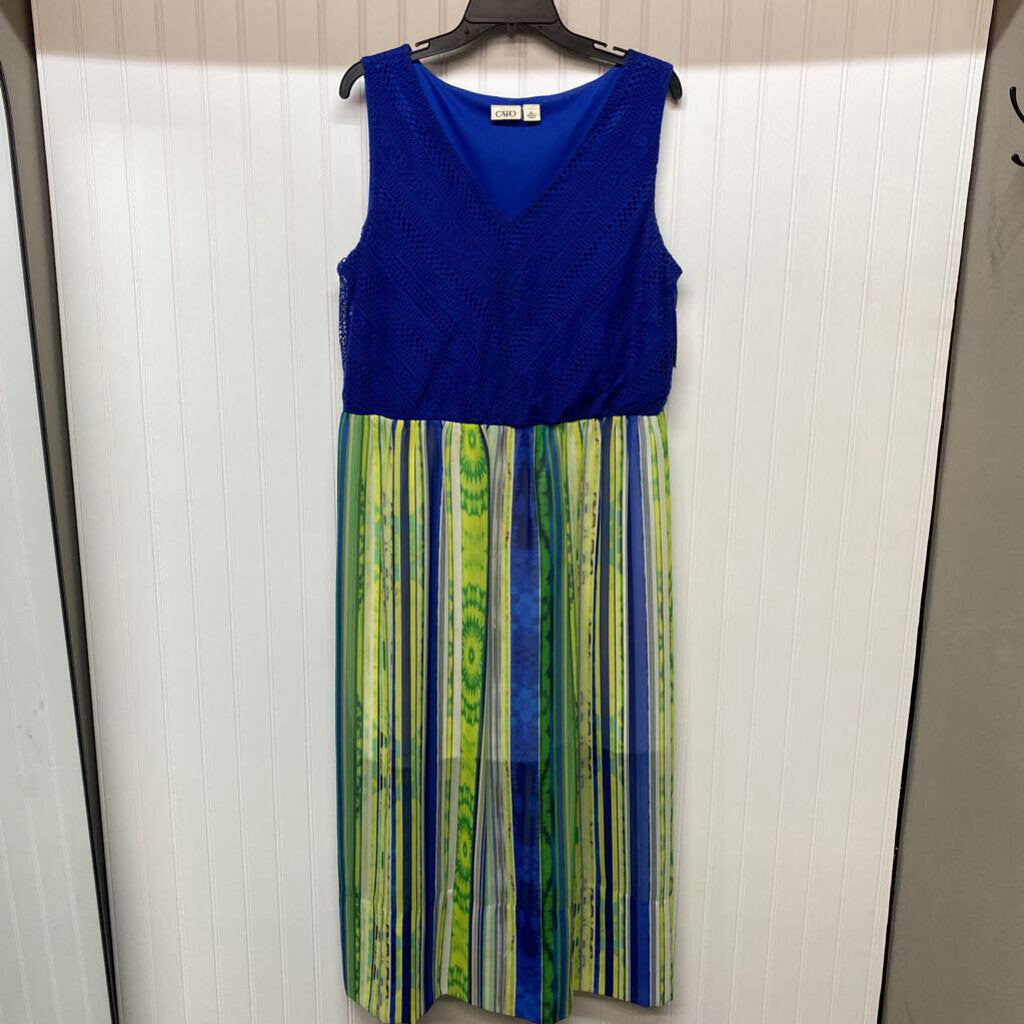 SLEEVLESS LONG DRESS