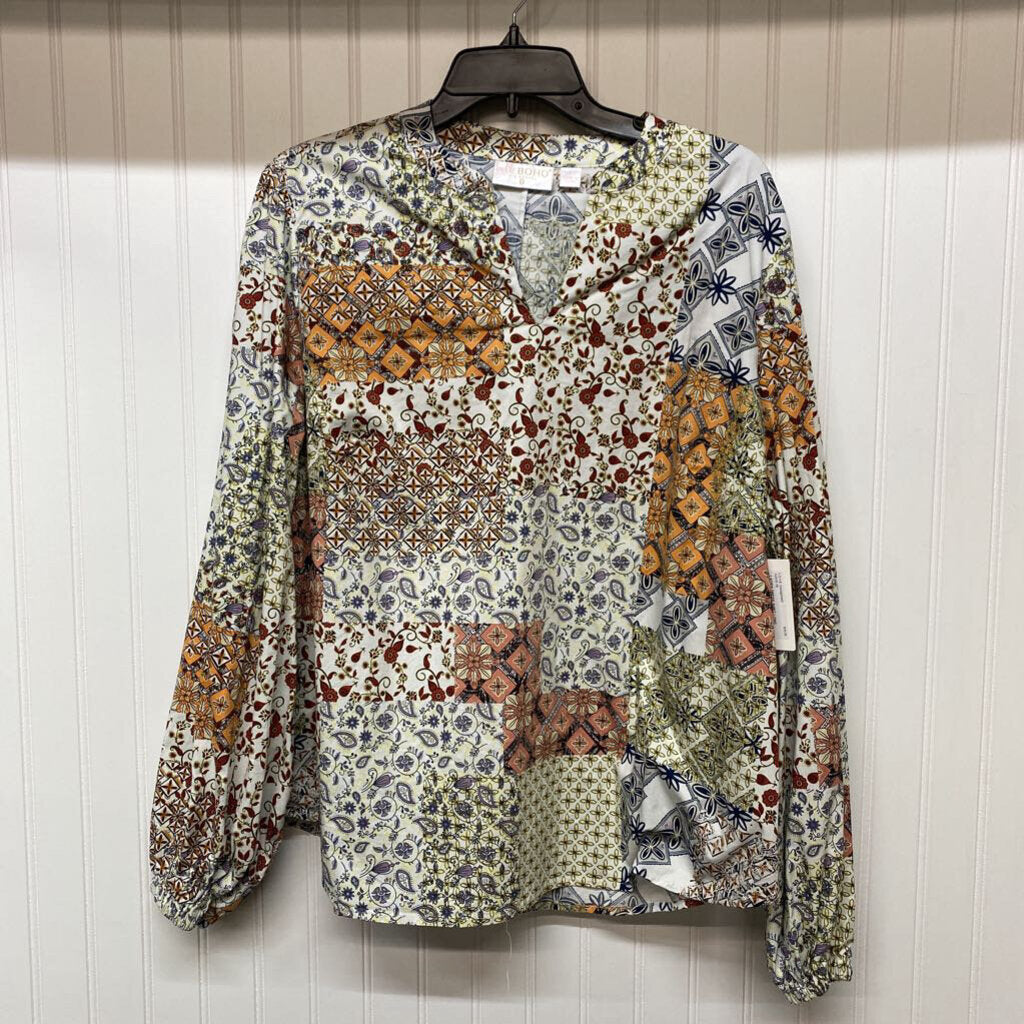 V NECK LONG SLEEVED