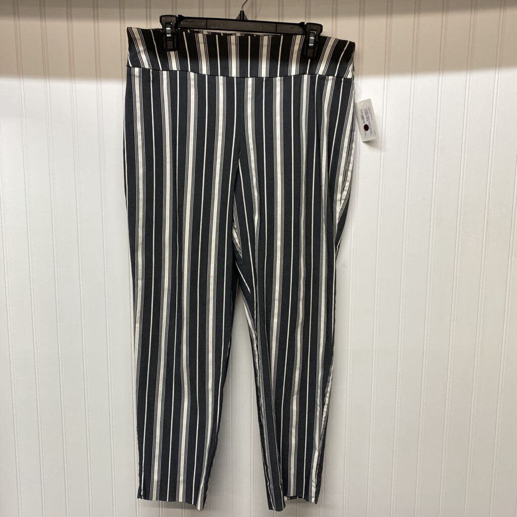 STRIPED DRESS PANTS