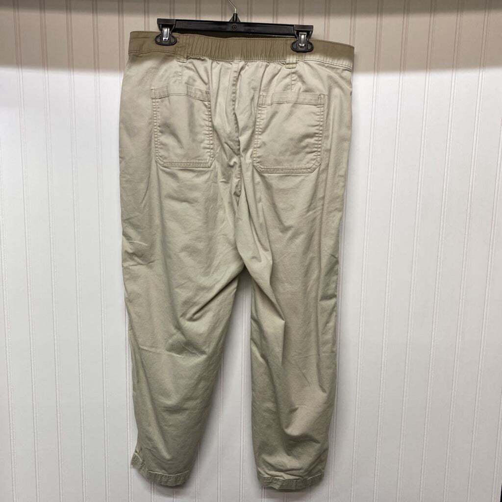 FLAT FRONT KHAKI PANTS
