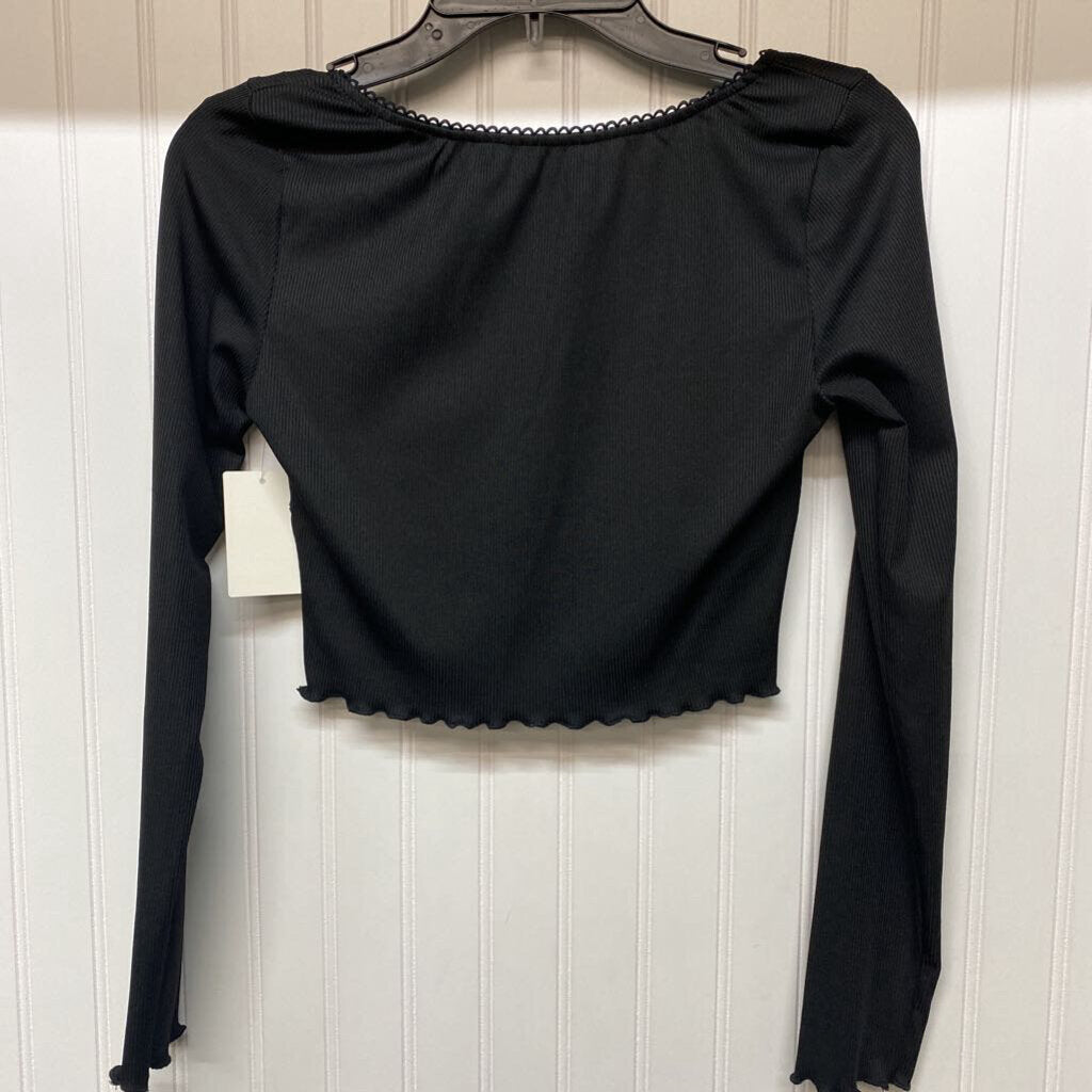 LONG SLEEVED CROP TOP