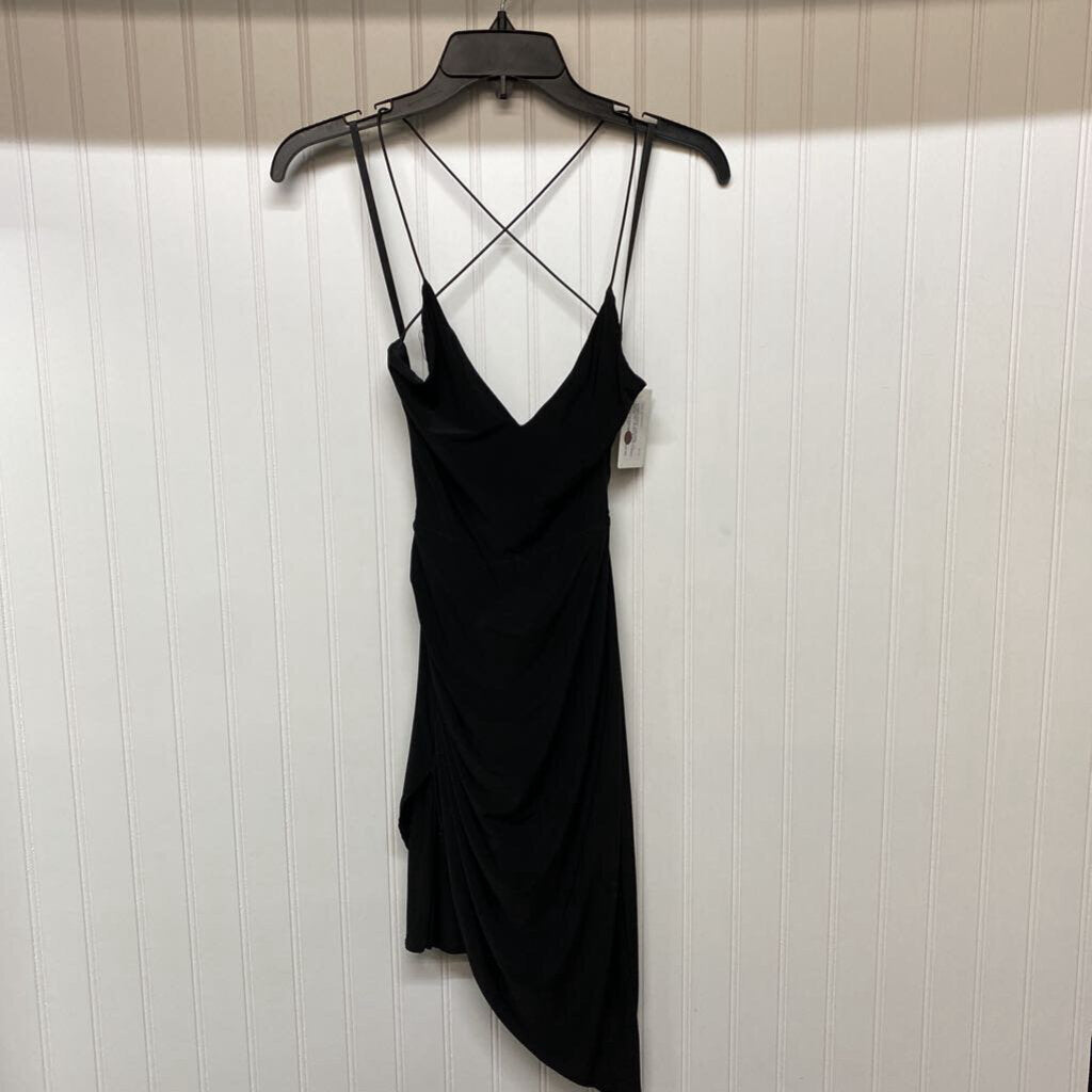 BLACK COCKTAIL DRESS
