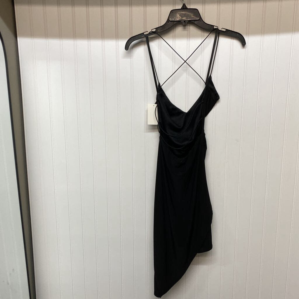 BLACK COCKTAIL DRESS
