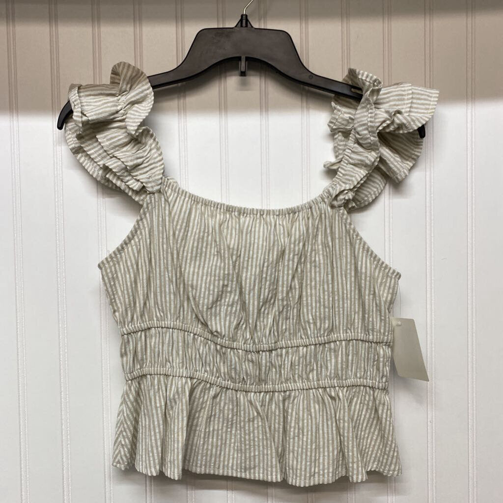 RUFFLE DRESS TANK TOP