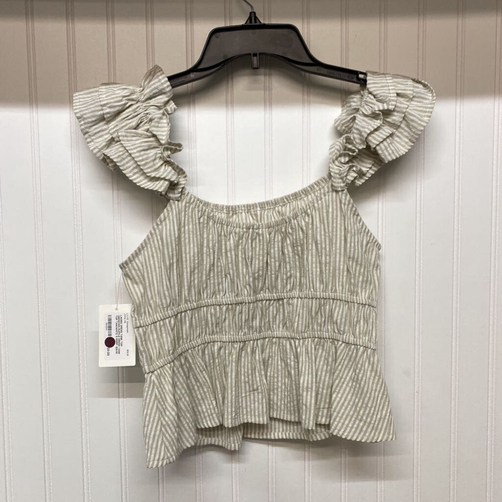RUFFLE DRESS TANK TOP