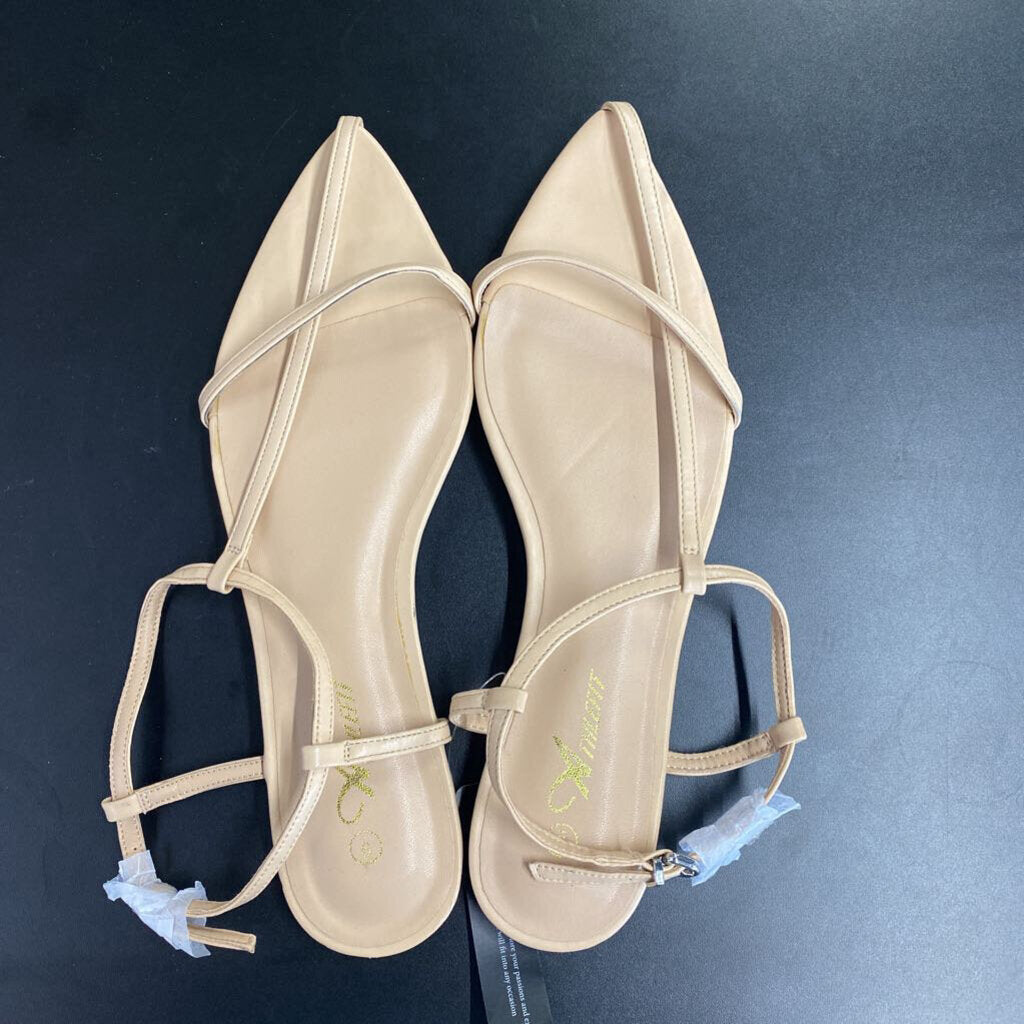 POINTED TOE FLAT SANDALS