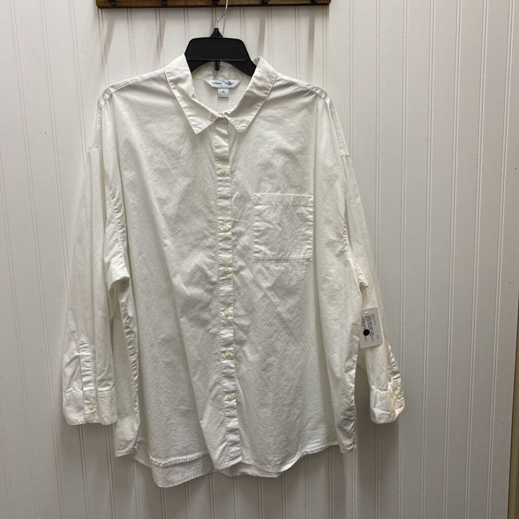 COLLARED LONG SLEEVE BUTTON UP