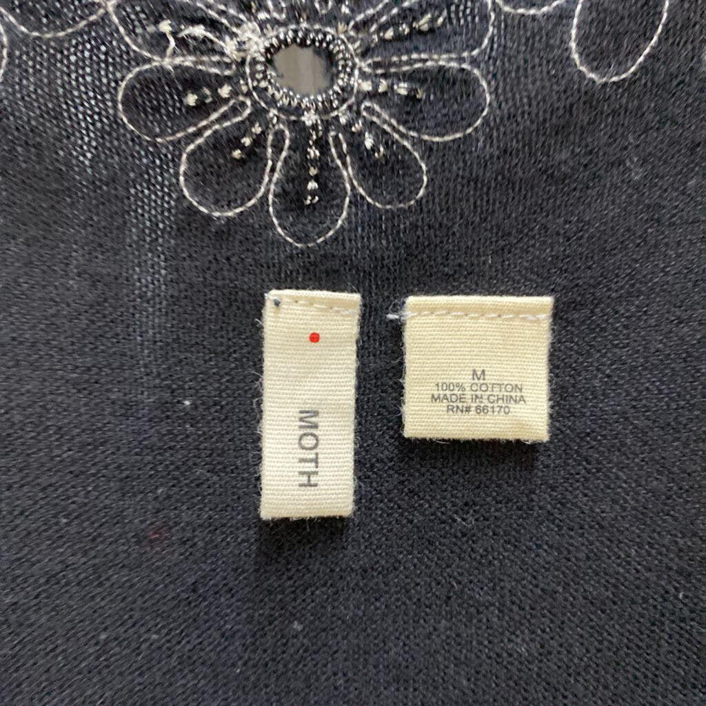 EYLET TRIMMED CAP SLEEVED