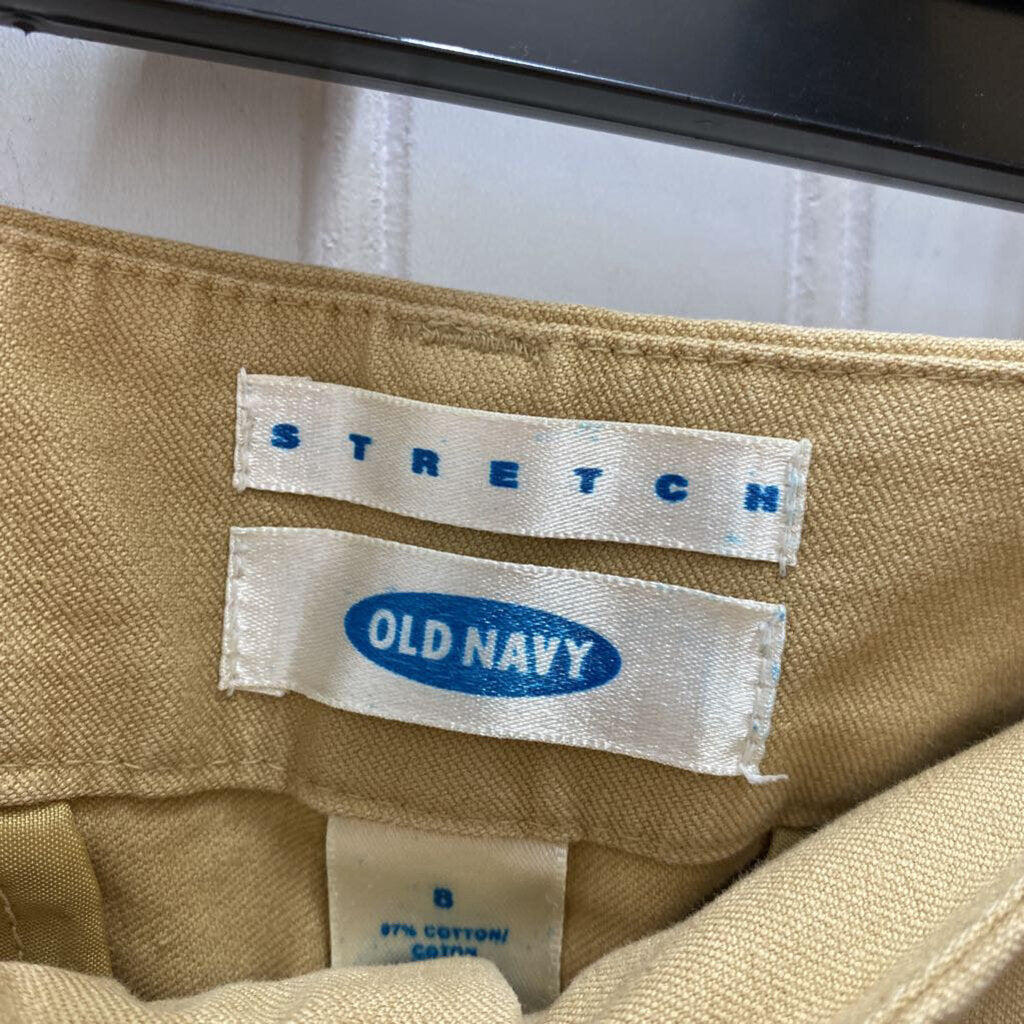 FLAT FRONT KHAKI PANTS