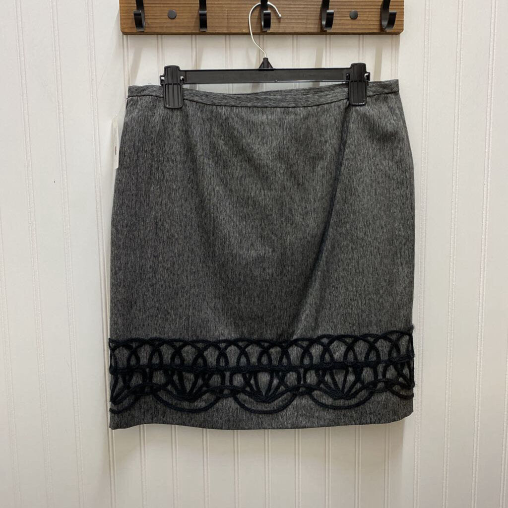 WOOL LINED SHORT SKIRT