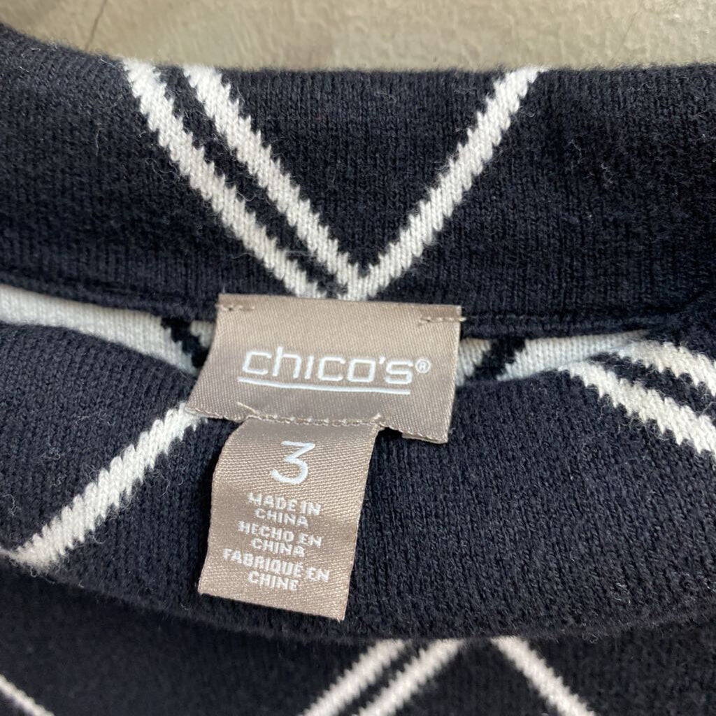 *BOAT NECK SWEATER WITH DIAMOND PATTERN
