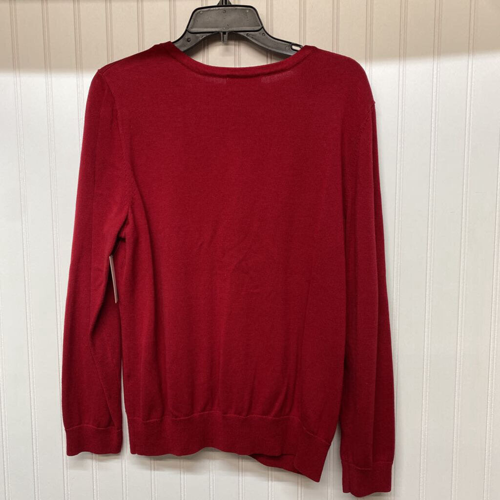 *SWEATER CARDIGAN WITH EMBELLISHMENT ON SHOULDER