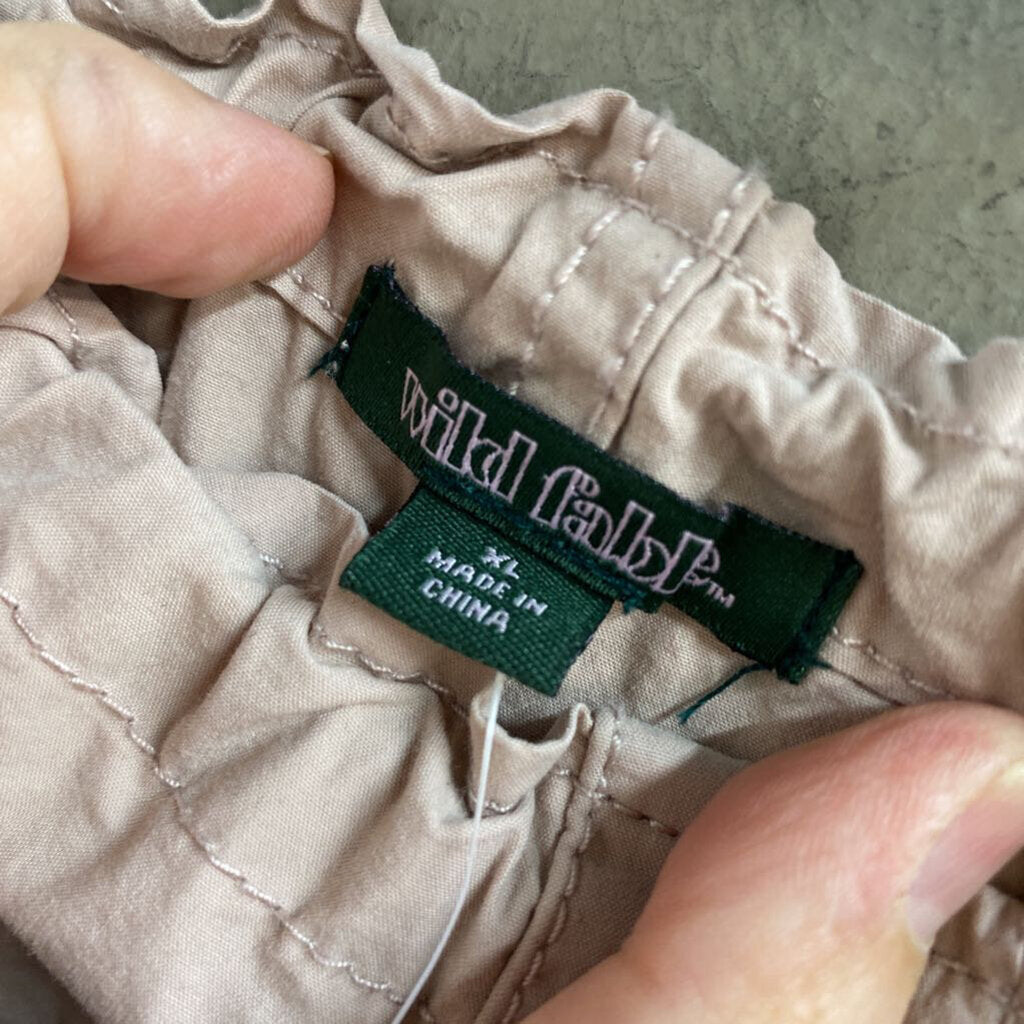 DRAWSTRING CARGO PANTS