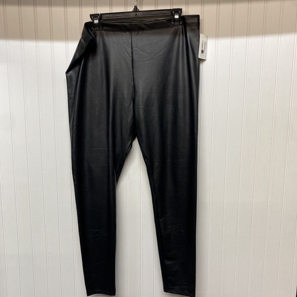 PLEATHER LEGGINGS