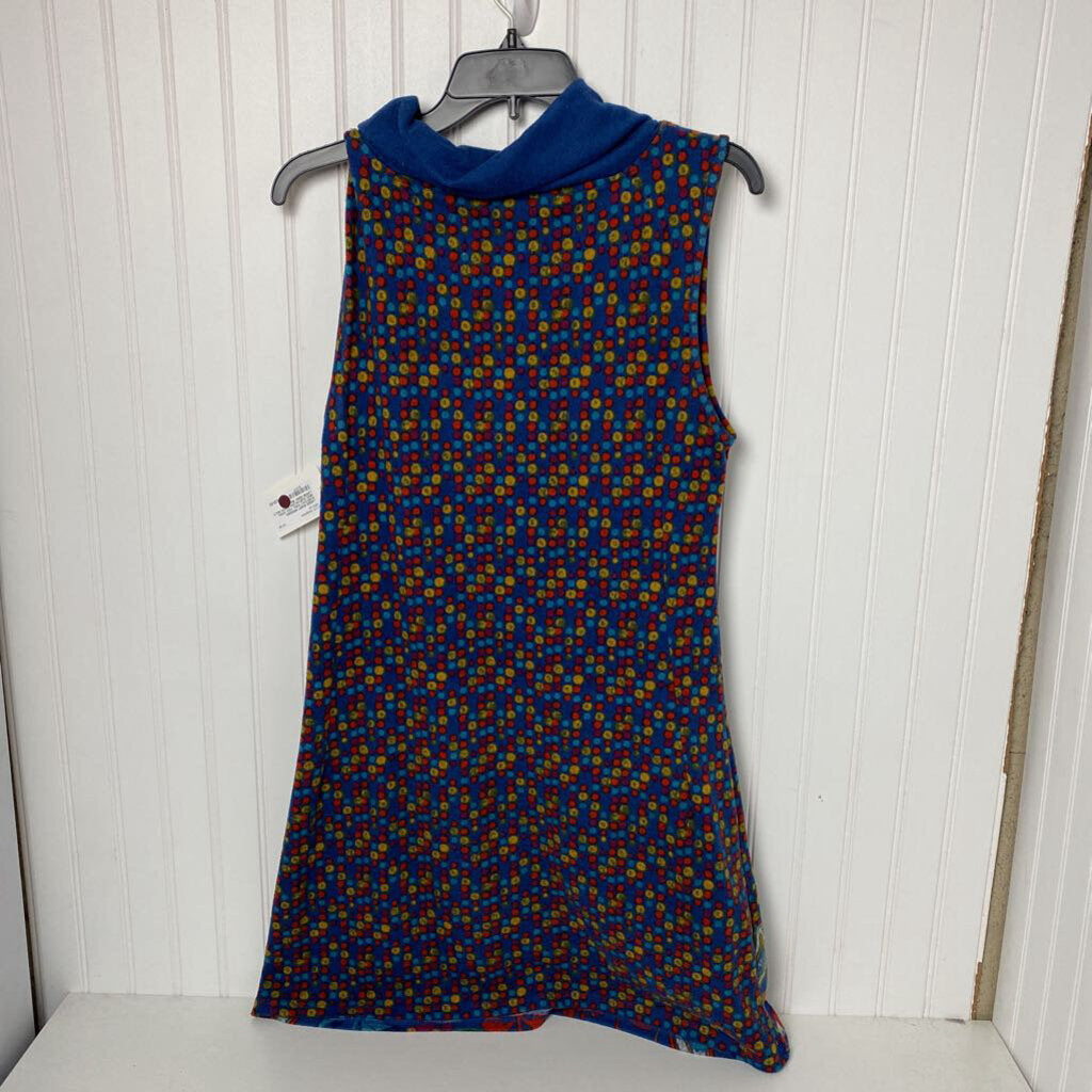 COWL NECK SLEEVELESS DRESS