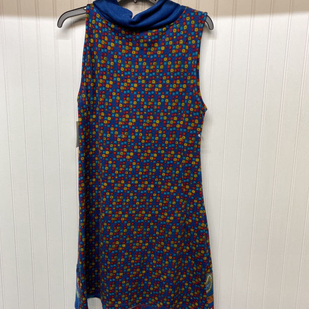 COWL NECK SLEEVELESS DRESS
