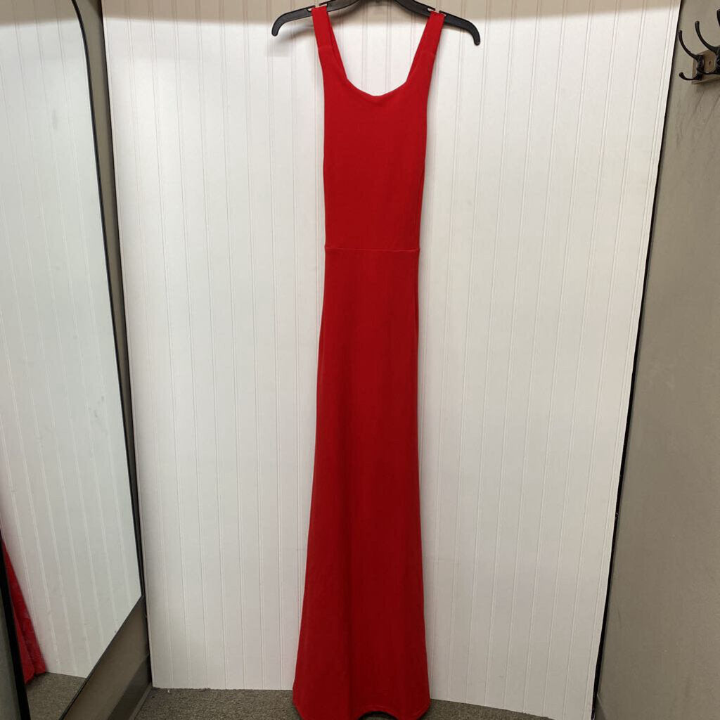 BACKLESS LONG DRESS
