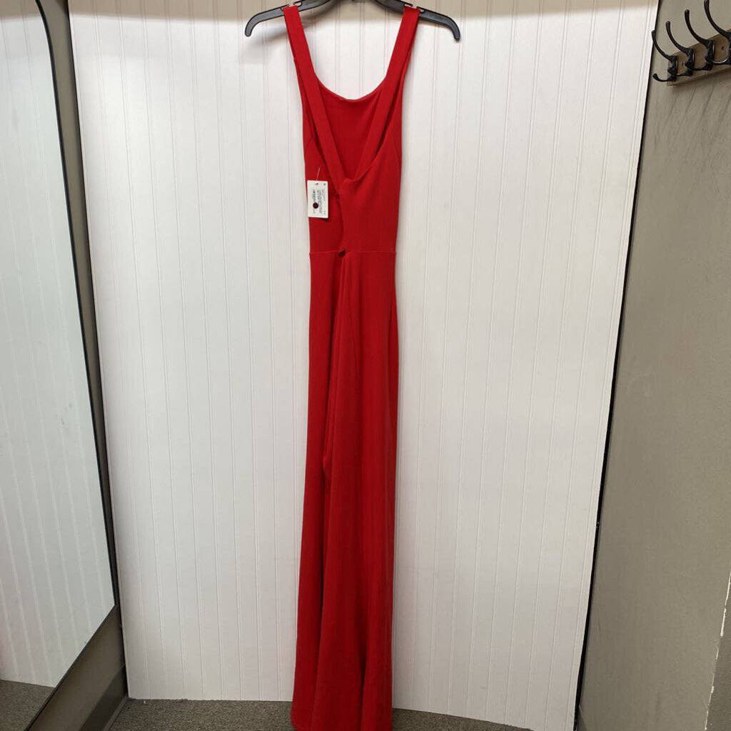 BACKLESS LONG DRESS