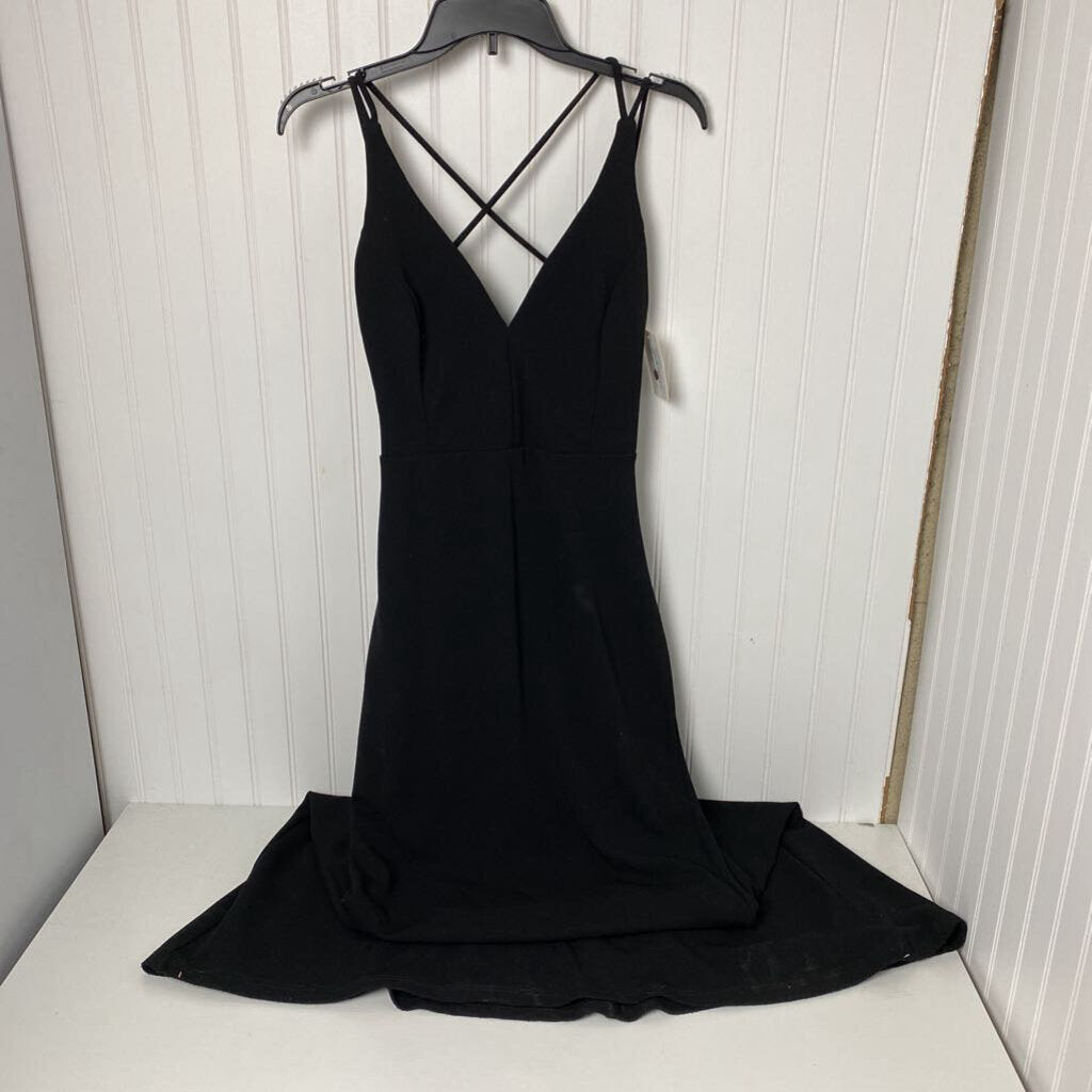 LACED OPEN BACK DRESS