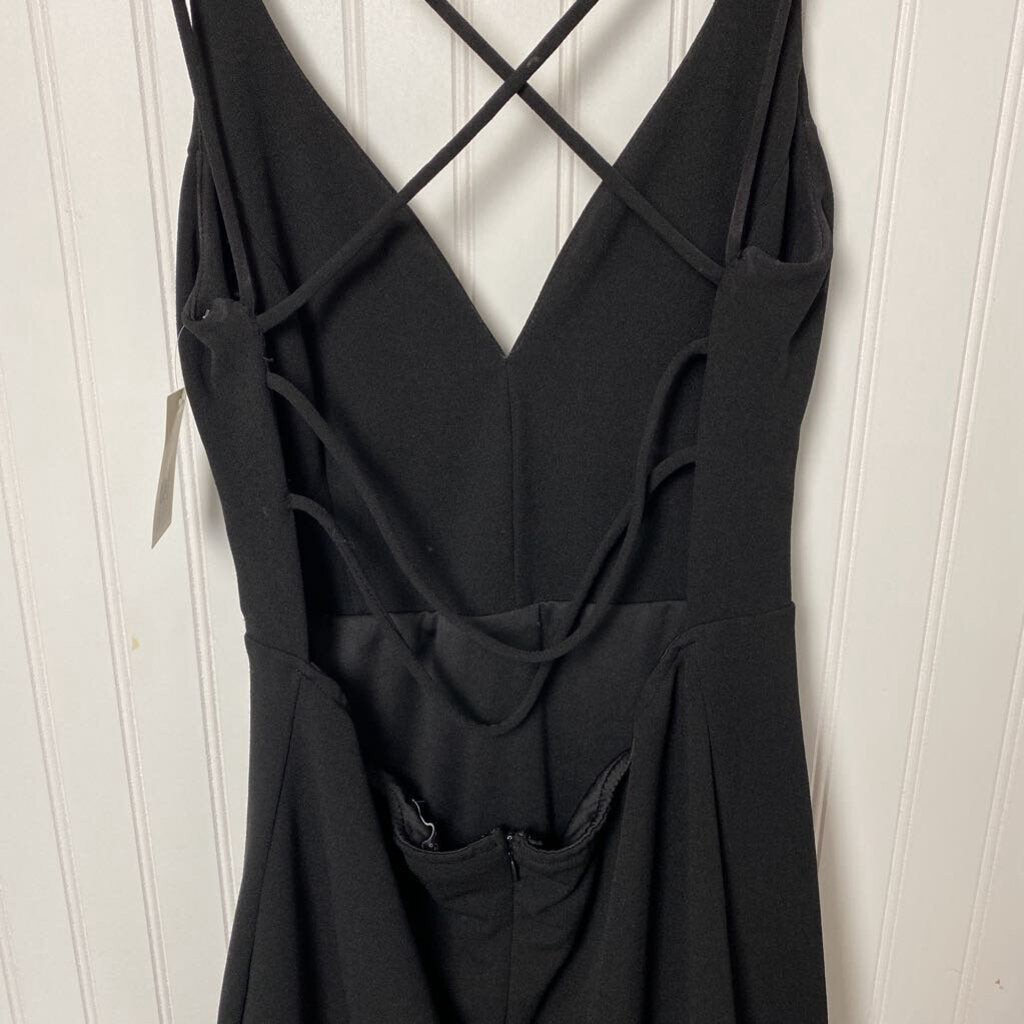 LACED OPEN BACK DRESS