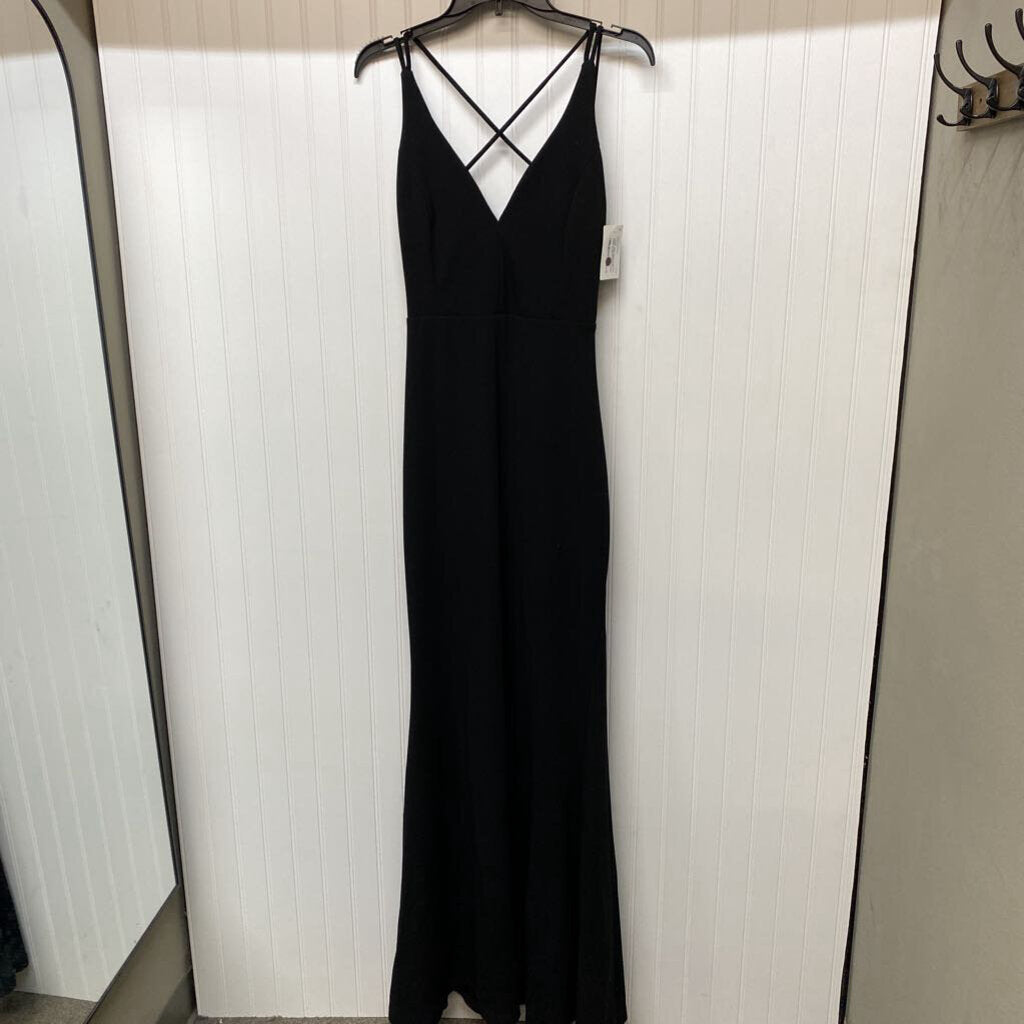 LACED OPEN BACK DRESS