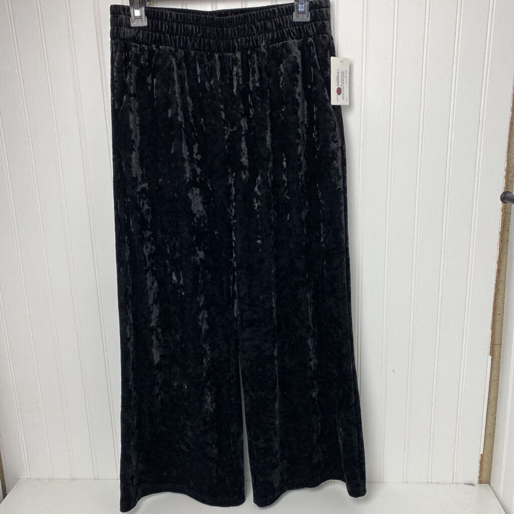 VELOUR PLAZO PANTS