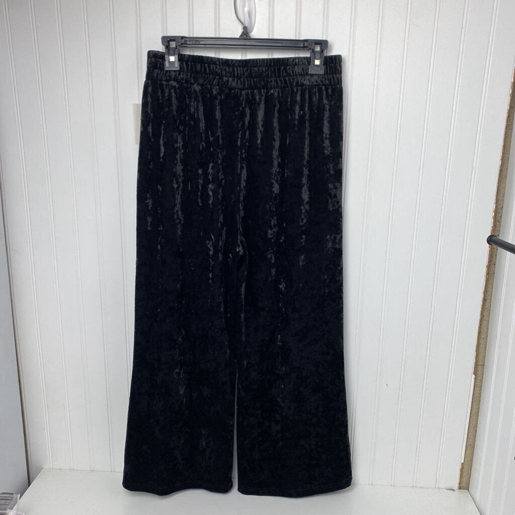 VELOUR PLAZO PANTS