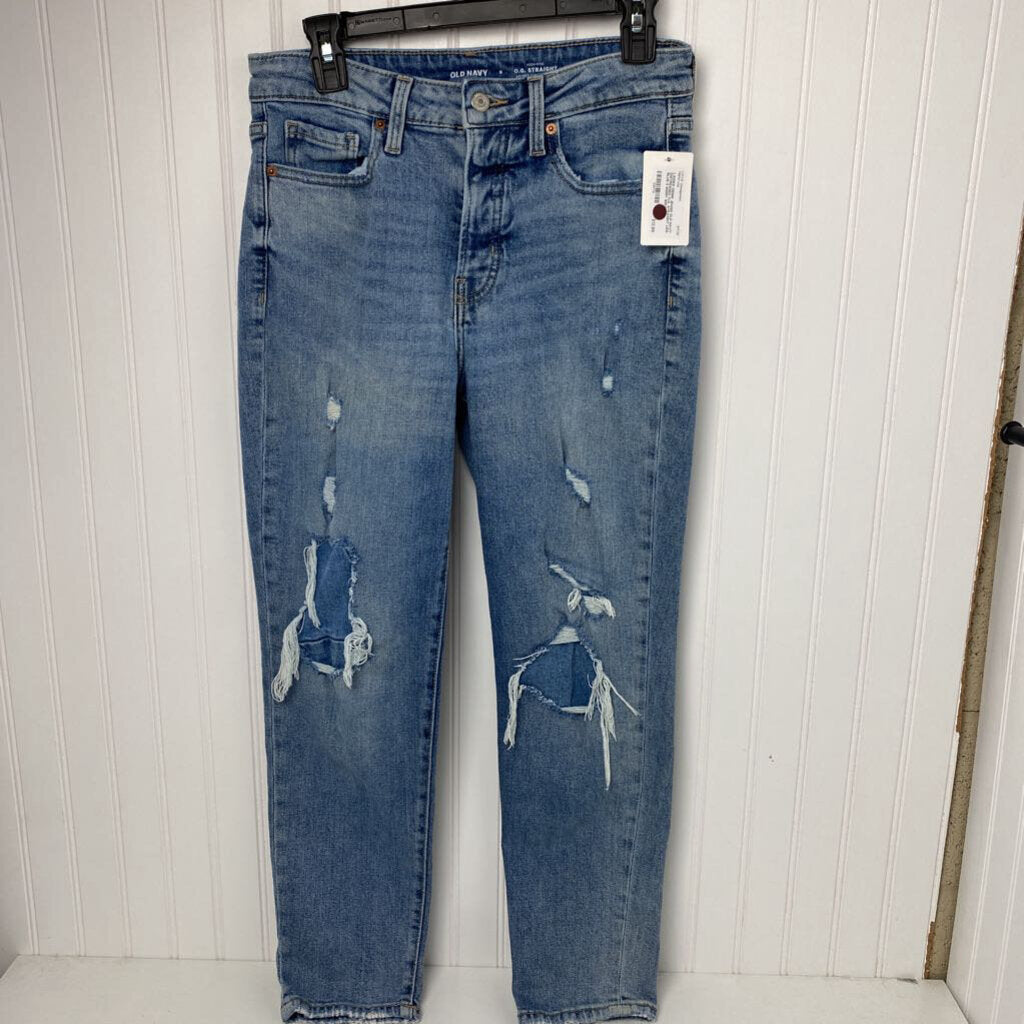 DISTRESSED O.G. STRAIGHT LEG