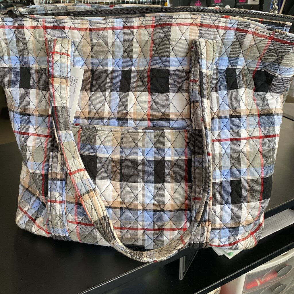 PLAID HANDBAG