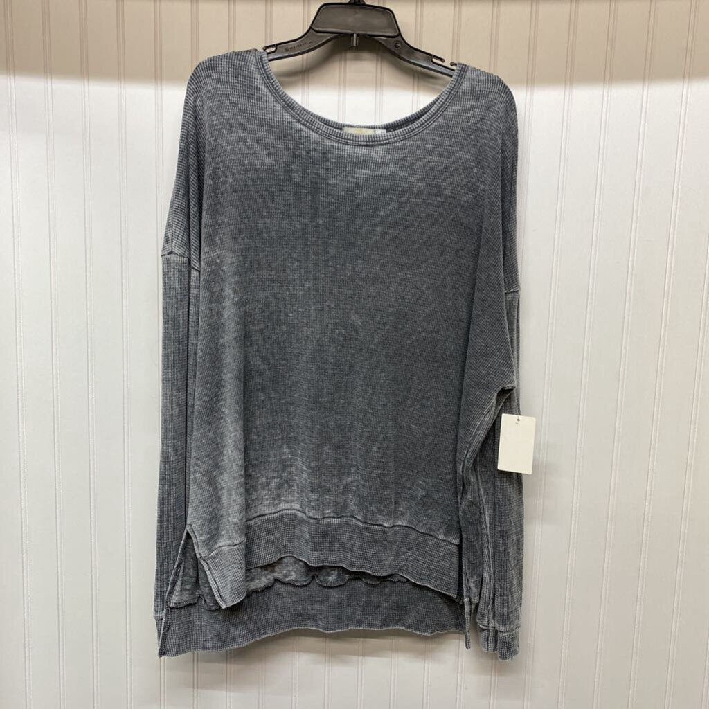LONG SLEEVE KNIT TOP