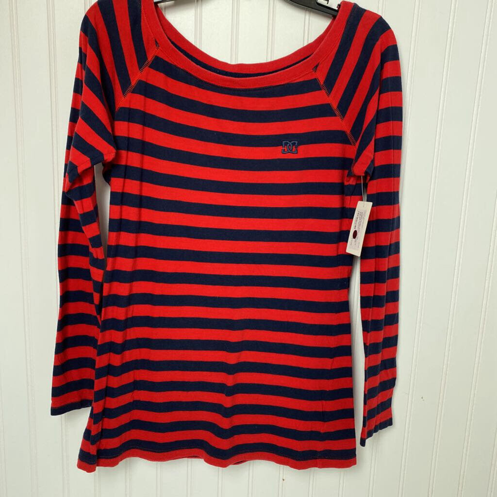 STRIPED LONG SLEEVE TOP