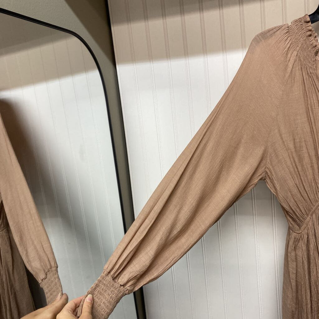 LONG SLEEVE LONG DRESS