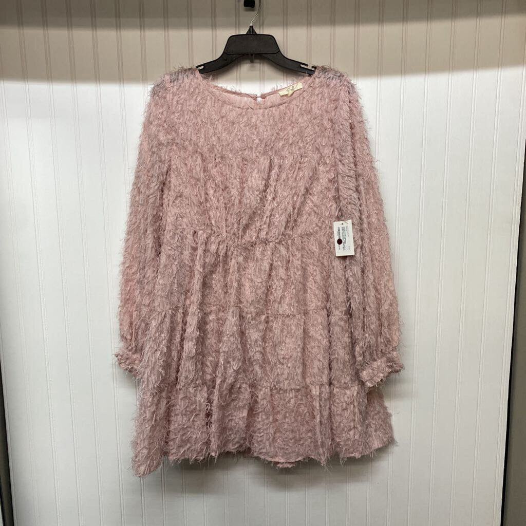 LONG SLEEVE SHORT DRESS