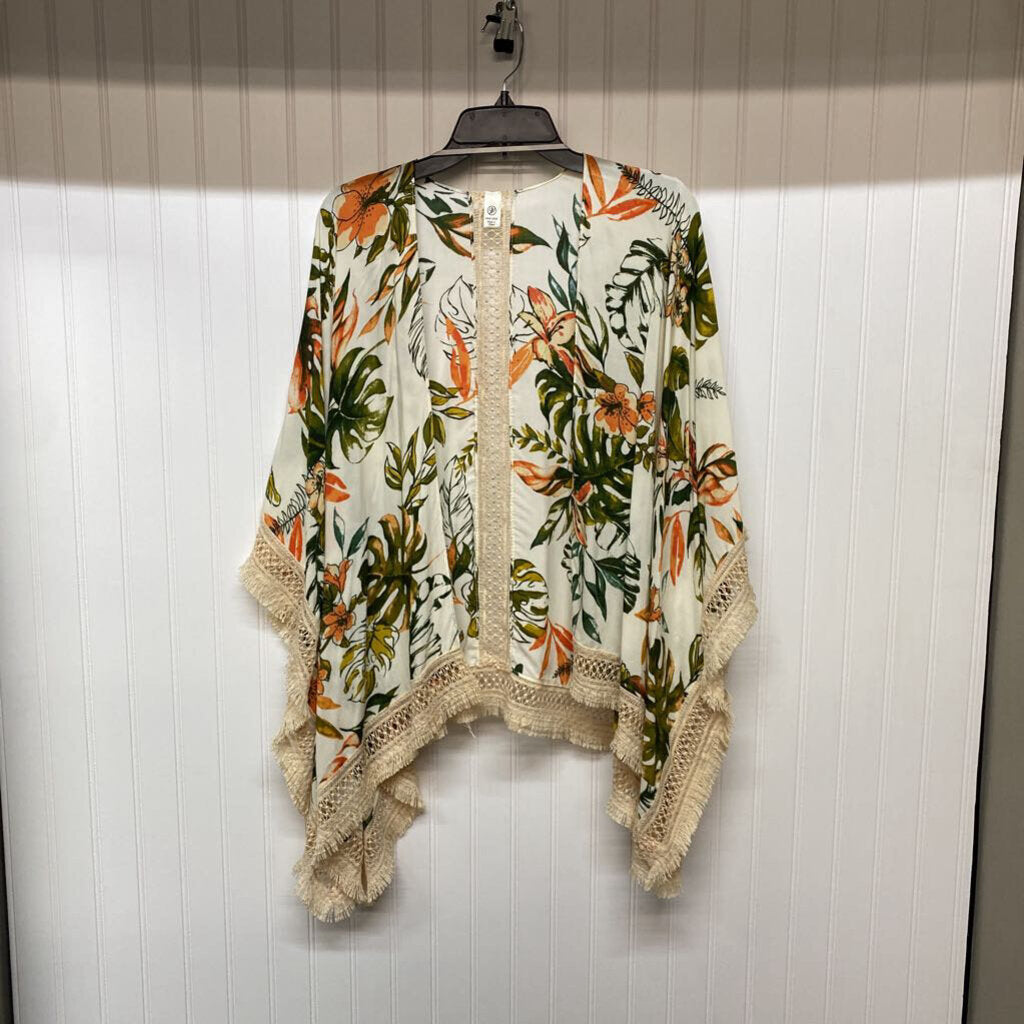 OPEN FRONT CARDIGAN