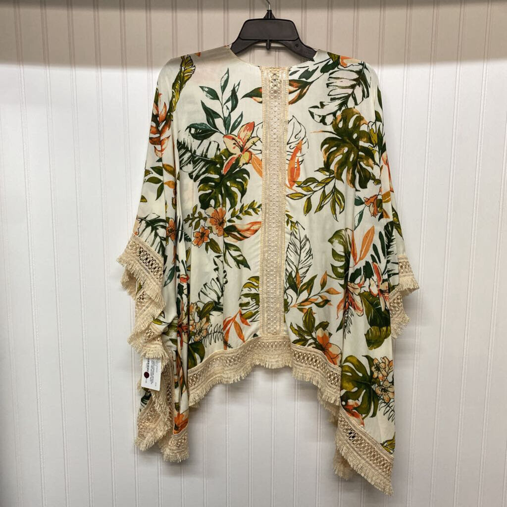 OPEN FRONT CARDIGAN