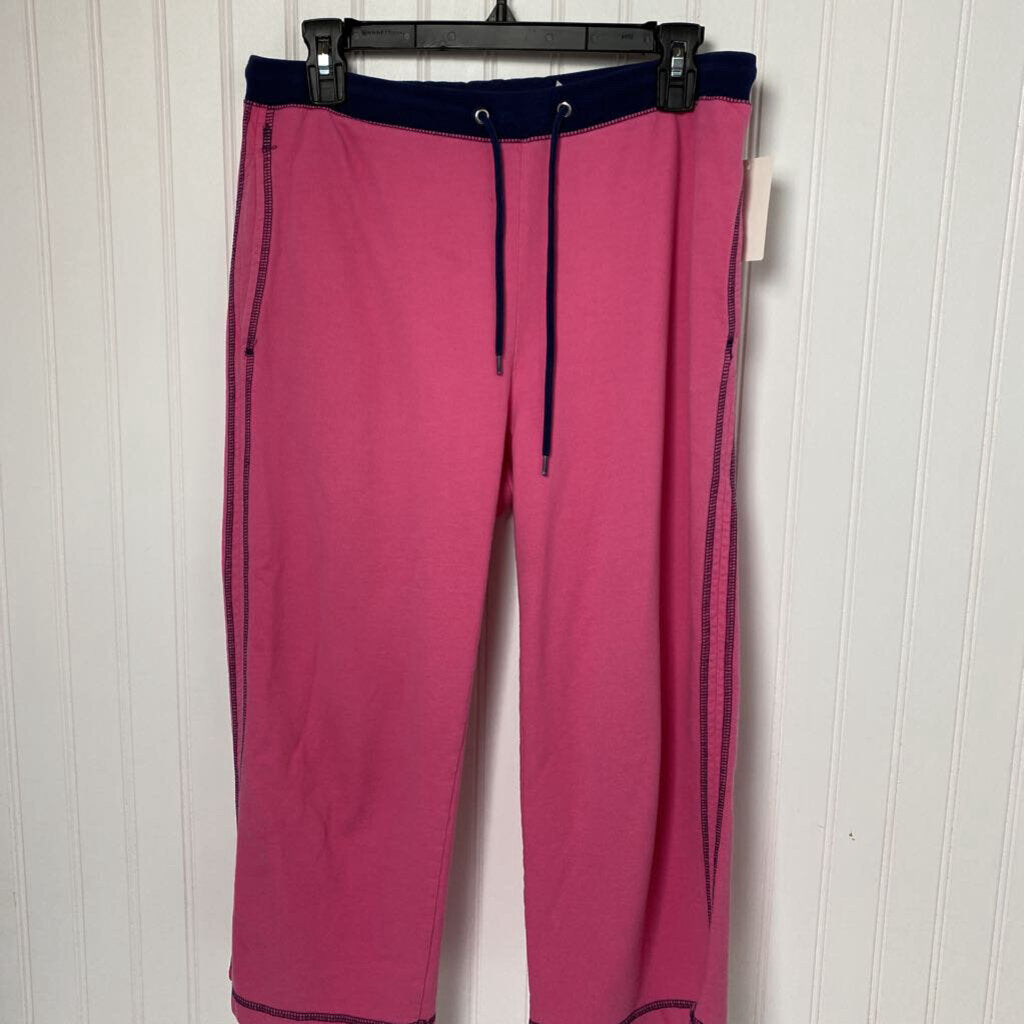 WIDE LEG CAPRI SWEATPANTS